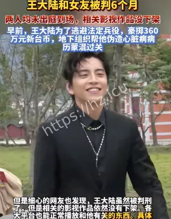 王大陆判刑6个月